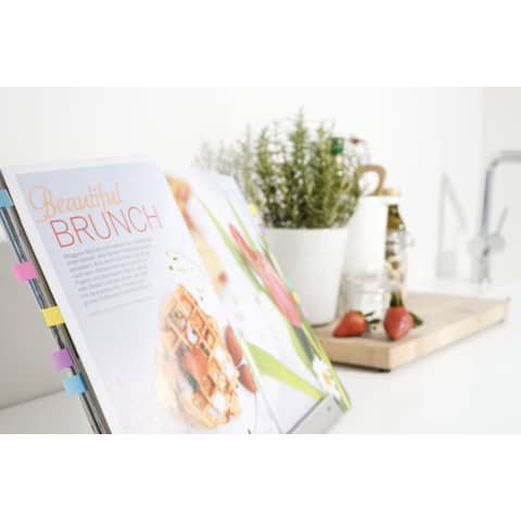 Segnapagina removibili Post-it® Index Mini con dispenser turchese, arancio, lime, rosa  4 conf. da 35 - 683-4ABXEU